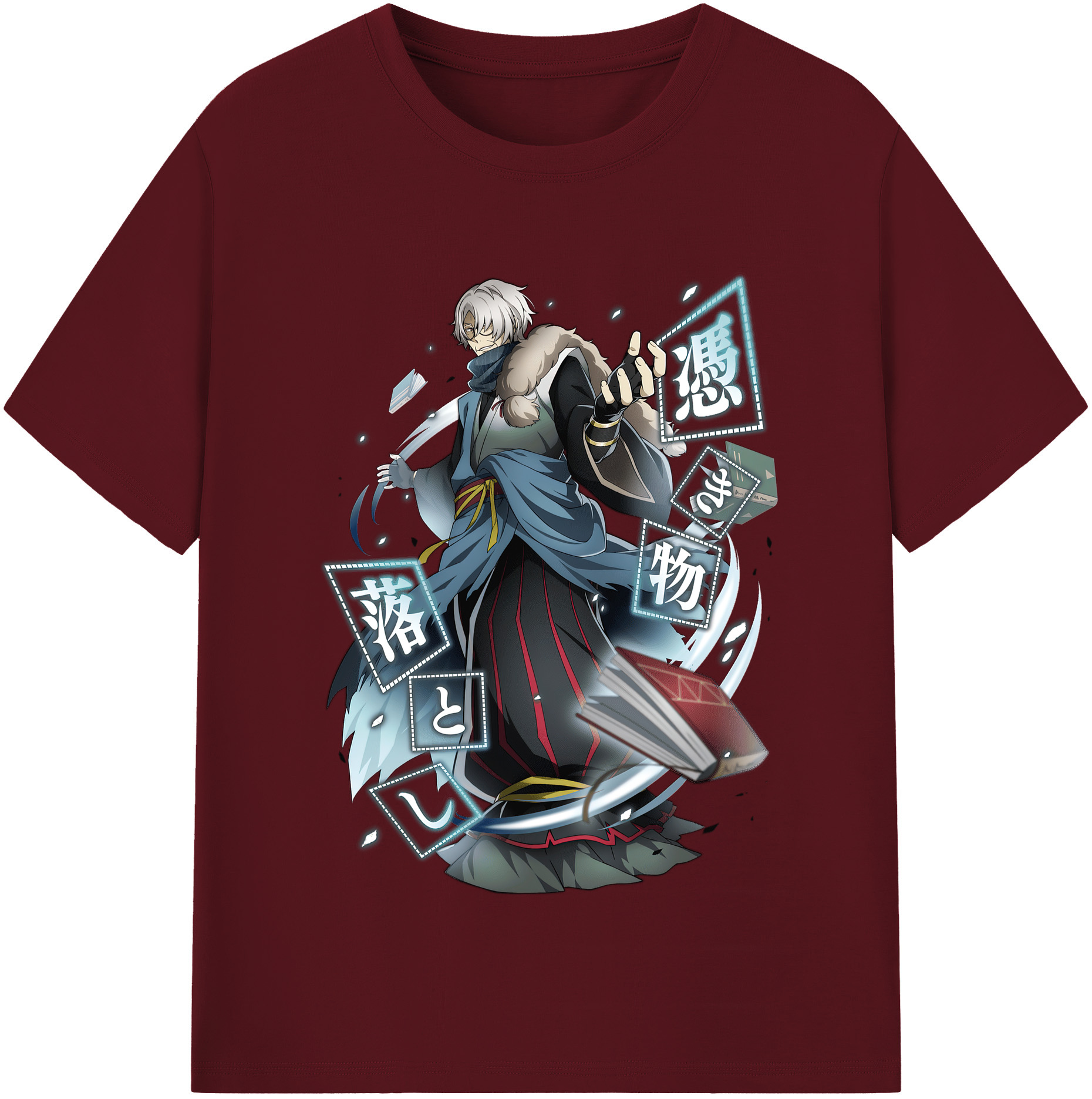 （画像用） 文豪ストレイドッグス Bungo Stray Dogs 綿100％半袖Tシャツ（フロントプリント）